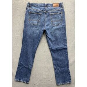 Tommy Hilfiger Men's Denim Jeans Classic Fit Size 34X32 Blue Distressed